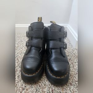 Dr. Martens Women's Devon Flower Ankle Boot